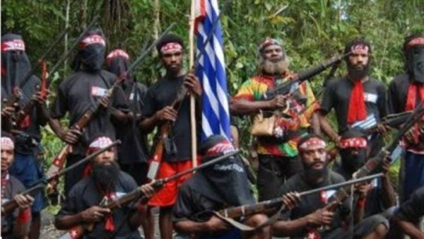 Ilustrasi kelompok kriminal bersenjata (KKB)-1635511026