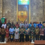 Doa bersama Pemda Yahukimo bersama TNI-Polri dan masyarakat mengawali kegiatan tahun 2023. (ANTARA/HO/Penrem 172/PWY)-1673918042