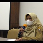 Kepala Dinkes Kabupaten Boyolali, dokter Puji Astuti, saat memberikan keterangan di Boyolali, Senin (9/1/2023). . ANTARA/Bambang Dwi Marwoto.-1673229754