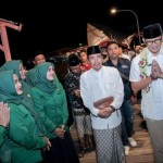 Menteri Pariwisata dan Ekonomi Kreatif Sandiaga Uno saat mengisi sebuah seminar di Kampung Kerapu, Situbondo, Jawa Timur, Sabtu (14/1/2023). ANTARA/HO-Kemenparekraf-1673837127