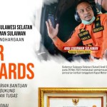 Gubernur Sulsel menerima penghargaan SAR Award 2023.ANTARA/HO.-1676603444