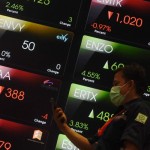 IHSG Jumat dibuka menguat 3,83 poin-1676609525
