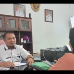 Kabid Perdagangan di DPKUKMP Kota Palangka Raya, Kalimantan Tengah Hadriansyah. ANTARA/Adi Wibowo-1677131565