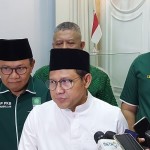 Ketua Umum Partai Kebangkitan Bangsa (PKB) Muhaimin Iskandar. ANTARA/Fianda Sjofjan Rassat-1675651439