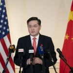 Menteri Luar Negeri China Qin Gang. (Xinhua/Liu Jie) (Xinhua/Liu Jie)-1677041302