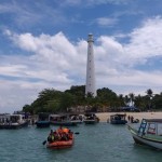 Objek wisata di Pulau Lengkuas, Belitung, Babel. ANTARA/Kasmono-1676448487