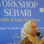 Pelaksana Tugas (Plt) Kepala Dinas Kominfo Provinsi Sulawesi Selatan Sukarniaty Kondolele.ANTARA/HO-1676945356