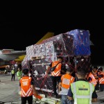 Pesawat pengangkut 97,8 ton logistik WSBK tiba di Bandara Lombok-1677568560