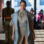 Salah satu busana yang dipamerkan di NYIFW 2023 (ANTARA/HO)-1676783772