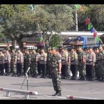 Aparat TNI dan Polri Apel Bersama di timur Alun-Alun Kabupaten Temanggung. ANTARA/Heru Suyitno-1678174675