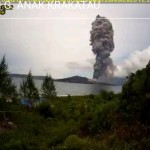 Gambar terkini erupsi Gunung Anak Krakatau (ANTARA/HO)-1680000143