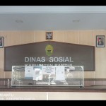 Kantor Dinas Sosial Kabupaten Bantul, Daerah Istimewa Yogyakarta. ANTARA/Hery Sidik-1679913152