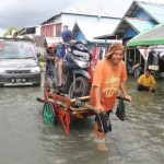 Sejumlah rumah terendam banjir akibat curah hujan tinggi di Banjar-1677995639