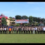 Apel gelar pasukan Operasi Ketupat Turangga 2023 di Lapangan Polda NTT Senin (17/4). ANTARA/Kornelis Kaha-1681717493
