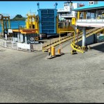 Dermaga Pelabuhan Bakauheni Lampung sepi pada Senin pagi-1681705471