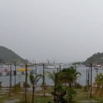 Hujan mengguyur wilayah Labuan Bajo, Manggarai Barat, NTT, Kamis (27/4/2023). (ANTARA/Fransiska Mariana Nuka)-1682592345