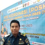 Petugas Lalu Lintas Angkutan Laut KSOP Kelas IV Tanjung Pandan Hengki (ANTARA/Kasmono)-1681469188