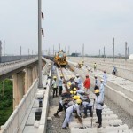 Proyek pembangunan Kereta Api Cepat Jakarta-Bandung (KCJB). ANTARA/HO-KCIC-1680768205