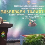 Rektor Unhas Prof Jamaluddin Jompa membuka MTQM di Makassar, Senin,(10/4/2023).ANTARA/HO-Unhas-1681129202