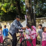 Seratusan pelajar TK di Kudus diajarkan bersedekah sayuran-1681460134