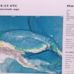 Titik pusat gempa Papua Nugini, Senin (3/4/2023). (ANTARA/HO-BMKG)-1680493855