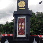 Tugu Harmoni Award yang berada di Kota Jayapura sebagai simbol kerukunan umat beragama di Papua (ANTARA/Ardiles Leloltery)-1681347641