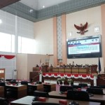 Acara sidang paripurna di kantor DPRD Kabupaten Lombok Tengah, Nusa Tenggara Barat (ANTARA/Akhyar)-1685098075