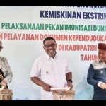 Gubernur Maluku bersama Duta perangi stunting di Kabupaten Buru (Antara/HO-Pemprovmaluku)-1683531310