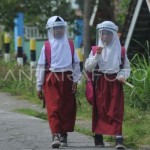 Ilustrasi - Siswa sekolah dasar pulang sekolah. (ANTARA FOTO/Aloysius Jarot Nugroho/pras.)-1685012416
