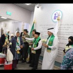 Jamaah calon haji Indonesia tahun 2023 saat sudah sampai di Madinah. (ANTARA/HO)-1685087679