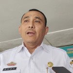 Kepala BPBD Provinsi Lampung, Rudy Syawal Sugiarto saat memberi keterangan. ANTARA/Ruth Intan Sozometa Kanafi.-1683624807
