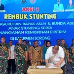 Pemda Sorong kukuhkan bapak dan bunda asuh guna penanganan stunting-1684839192