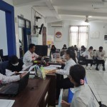 PMI melakukan verifikasi data di Kantor BP3MI Sumut. (ANTARA/HO)-1683529761