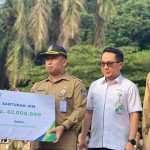 BPJAMSOSTEK Depok serahkan santunan bagi ahli waris anggota Satpol PP-1686035707