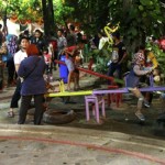 Foto Arsip - Sejumlah anak sedang bermain di Taman Bungkul Kota Surabaya. (ANTARA/HO-Diskominfo Surabaya)-1687164843