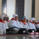 Jamaah calon haji dari Kabupaten Banggai Kepulauan, Sulawesi Tengah. (ANTARA/HO-Dinas Kominfo Bangkep)-1686219838