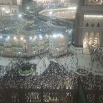 Jamaah haji berada di Masjidil Haram, Mekkah. (ANTARA/Wahyu Putro) (ANTARA/Wahyu Putro)-1687760197