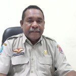 Kepala BPBD Kabupaten Jayapura, Provinsi Papua, Jan W. Rumere (FOTO ANTARA/Agustina Estevani Janggo)-1687338830