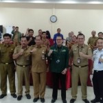 Para peserta FGD untuk mempersiapkan satu data provinsi Jambi oleh Diskominfo Provinsi Jambi, Rabu (21/6/23).(ANTARA/Diskominfo Jambi)-1687336783