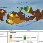 Peta kondisi kekeringan di wilayah NTB (ANTARA/BMKG Mataram)-1687338490