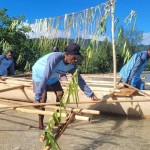 Suku Moi awali Buka Egek dengan peluncuran perahu adat baru-1686217146