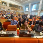 Delegasi Indonesia dalam pertemuan FAO yang berlangsung di Roma, Italia. (ANTARA/HO-KBRI Roma)-1689051453