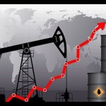 Ilustrasi - Pertumbuhan grafis dan rig minyak. Harga minyak naik. (ANTARA/Shutterstock/pri.)-1689319061