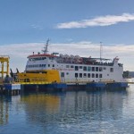Ilustrasi - Sebuah kapal ferry saat berlabuh di Pelabuhan Bolok, Kabupaten Kupang, NTT. (ANTARA/Aloysius Lewokeda)-1689248422