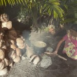 Ilustrasi - Warga di Desa Batu Limau, Kabupaten Karimun, Kepri masih memasak dengan menggunakan tungku batu . (Ogen)-1689590744