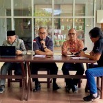 Kepala Kemenkumham Sulut Ronald Lumbuun (tengah) saat menyampaikan materi. ANTARA/HO-Humas Kemenkumham Sulut (1)-1689241244