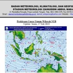 Kondisi cuaca di wilayah NTB (ANTARA/Humas BMKG)-1689586452