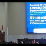 Mahasiswa peserta KKN Untidar mendapat pembekalan literasi digital sebelum diterjunkan ke masyarakat. ANTARA/Heru Suyitno-1688462571