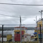 Pelabuhan Galala Ambon tidak beroperasi karena cuaca ekstrem, Ambon, Senin. (ANTARA/Winda Herman)-1690190942