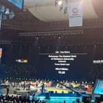 Penampilan Paduan Suara Unpatti pada WCG Korsel 2023. (ANTARA/HO-Unpatti)-1689675480